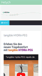 Mobile Screenshot of hetych.at